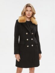 Maryley Płaszcz przejściowy 23IB115/01NE Czarny Regular Fit. Czarne płaszcze Maryley, s, bez wzorów, z syntetyku, bez kaptura. Za 1,239.00 zł.