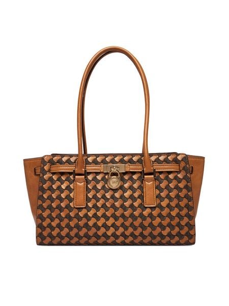 MICHAEL Michael Kors Torebka 30R6GNXT0T Brązowy. Brązowe torebki klasyczne MICHAEL Michael Kors, bez wzorów, ze skóry, bez dodatków. Za 1,739.00 zł.