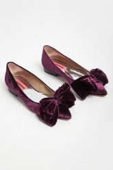 Baleriny Annabella Velvet CUSTOMMADE. Baleriny Custommade, bez wzorów, bez obcasa, bez zapięcia. W wyprzedaży za 686.07 zł.