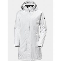 Płaszcz Przeciwdeszczowy Damski Helly Hansen Aden Ins. Białe kurtki przeciwdeszczowe Helly Hansen, uniwersalny, bez wzorów, z kapturem. W wyprzedaży za 559.20 zł.