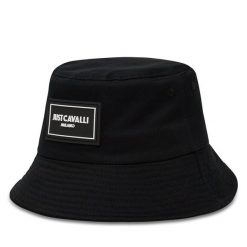 Kapelusz Just Cavalli. Czarne kapelusze Just Cavalli, bez wzorów. Za 239.99 zł.