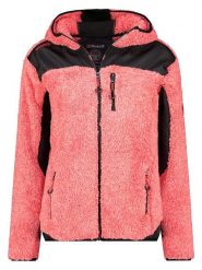 Geographical Norway Kurtka polarowa "Telodia" w kolorze różowym rozmiar: L. Pomarańczowe kurtki Geographical Norway, l, bez wzorów, z polaru, bez kaptura. Za 163.95 zł.