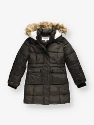 Steve Madden Parka w kolorze khaki rozmiar: 158/164. Brązowe płaszcze Steve Madden, bez wzorów, bez kaptura. Za 108.99 zł.