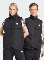 Adidas Kamizelka Unisex City Escape IN3701 Czarny Loose Fit. Czarne kamizelki adidas, xl, bez wzorów, z syntetyku, sportowe, bez ramiączek, bez kaptura, outdoorowe. Za 139.99 zł.