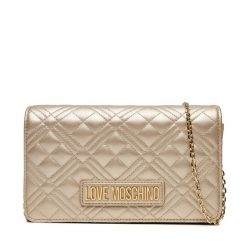 Torebka LOVE MOSCHINO. Żółte listonoszki Love Moschino, bez wzorów, bez dodatków. Za 389.99 zł.