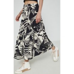 Medicine spódnica kolor czarny midi rozkloszowana. Czarne spódnice MEDICINE, l, bez wzorów, z tkaniny, midi, rozkloszowane. Za 139.90 zł.