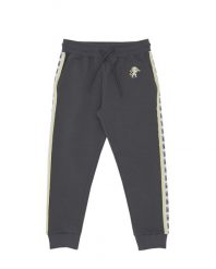 Bluza z bawełna z sznurek regulacyjny na co dzień. Szare bluzy LEONE 1947 APPAREL, bez wzorów, z bawełny, bez kaptura, na fitness i siłownię. Za 63.11 zł.
