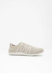Buty barefoot Kangaroos. Brązowe buty sportowe lifestyle bonprix, bez wzorów, sportowe, bez zapięcia. Za 99.99 zł.