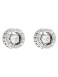 Guess Kolczyki JUBE01 464JW Srebrny. Szare kolczyki Guess, srebrne. Za 139.99 zł.