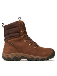 Keen Trekkingi Greta Waterproof 1027717 Brązowy. Brązowe buty trekkingowe Keen, ze skóry, bez zapięcia. Za 419.99 zł.