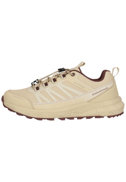 Damskie buty trekkingowe Endurance Ferill WP. Czarne buty do biegania Endurance, z materiału, bez zapięcia. Za 350.30 zł.