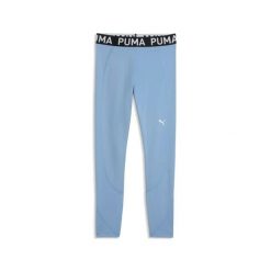 Damskie legginsy Puma. Niebieskie legginsy Puma, bez wzorów, z materiału, eleganckie. Za 242.50 zł.