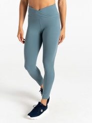 Dare 2b Legginsy sportowe "Revived II" w kolorze błękitnym rozmiar: 42. Niebieskie legginsy Dare 2b, bez wzorów, z materiału, sportowe. Za 92.64 zł.