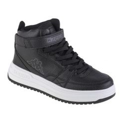 Buty Kappa Draydon W 243346-1116 czarne. Czarne buty treningowe bez wzorów, z gumy, za kostkę, bez zapięcia. Za 232.93 zł.
