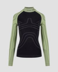 Koszulka damska X-Bionic HEATLOOP SHIRT LS WMN DIGITAL LIME/BLACK E047. Czarne t-shirty sportowe X BIONIC, s, bez wzorów, bez ramiączek, na fitness i siłownię. Za 739.99 zł.