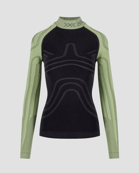 Koszulka damska X-Bionic HEATLOOP SHIRT LS WMN DIGITAL LIME/BLACK E047. Czarne t-shirty sportowe X BIONIC, s, bez wzorów, bez ramiączek, na fitness i siłownię. Za 739.99 zł.