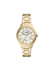 Fossil Zegarek Gilmore ES5395 Złoty. Żółte, analogowe zegarki Fossil, złote. Za 719.99 zł.