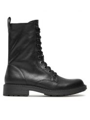 Clarks Trapery Orinoco2 Style 261636234 Czarny. Czarne traperki Clarks, bez wzorów, ze skóry, bez obcasa, bez zapięcia. Za 719.99 zł.