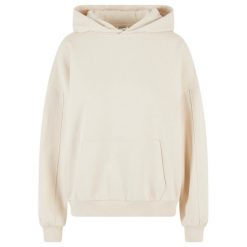 Bluza Z Kapturem Damska Ekologiczna Oversized. Brązowe bluzy Urban Classics, xl, bez wzorów, z kapturem. Za 221.99 zł.