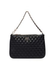 Guess Torebka PW7556 P6174 Czarny. Czarne torebki klasyczne Guess, z aplikacjami, ze skóry, bez dodatków. Za 269.99 zł.