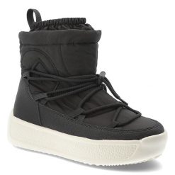 Czarne Śniegowce Filippo Ciepłe Buty Damskie Na Platformie. Czarne śniegowce Filippo, bez wzorów, bez zapięcia. Za 159.00 zł.