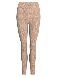 Rethinkit Legginsy sportowe "Beths" w kolorze jasnobrązowym ze wzorem rozmiar: L. Brązowe legginsy Rethinkit, bez wzorów, z materiału, sportowe. Za 79.40 zł.