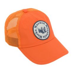 Czapka z daszkiem Marmot Alpine Soft Mesh Trucker. Brązowe czapki z daszkiem Marmot, bez wzorów, z meshu, sportowe. Za 89.99 zł.