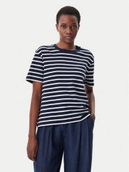 Tommy Hilfiger T-Shirt Modern Cody WW0WW46158 Granatowy Relaxed Fit. Niebieskie t-shirty Tommy Hilfiger, m, bez wzorów, z bawełny, bez kołnierzyka, bez ramiączek. Za 179.99 zł.