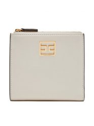 Elisabetta Franchi Mały Portfel Damski PF01A51E2 193 Écru. Portfele Elisabetta Franchi, bez wzorów, ze skóry. Za 849.99 zł.