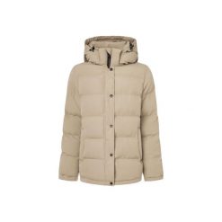 Damska kurtka z kapturem Pepe Jeans Bibi. Brązowe kurtki Pepe Jeans, bez wzorów, z jeansu, z kapturem. W wyprzedaży za 669.45 zł.