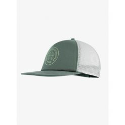Czapka z daszkiem Rab Cirque Print Cap - sage/pewter. Zielone czapki z daszkiem RAB, bez wzorów. Za 130.99 zł.