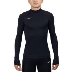 Koszulka kompresyjna do piłki nożnej dla dorosłych Joma Brama, długi rękaw. Czarne bielizna termoaktywna damska Joma, bez wzorów, bez ramiączek, do piłki nożnej. Za 119.99 zł.