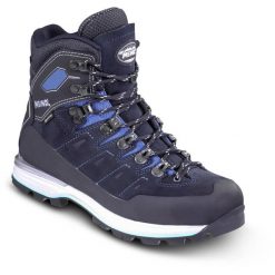 Buty trekkingowe damskie Meindl Air Revolution 4.4 Lady. Niebieskie buty trekkingowe MEINDL, bez zapięcia. W wyprzedaży za 849.50 zł.