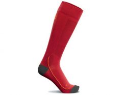 Skarpety Volkl Ski Kneehigh Comfort Red. Czerwone skarpetki Volkl, bez wzorów, z materiału. Za 45.00 zł.