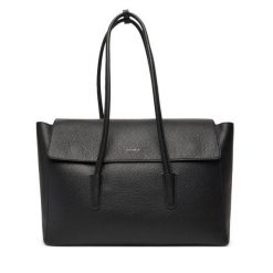 Torebka Coccinelle. Czarne shopper bag Coccinelle, bez wzorów, bez dodatków. Za 1,689.00 zł.