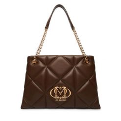 Torebka LOVE MOSCHINO. Brązowe shopper bag Love Moschino, bez wzorów, bez dodatków. Za 1,099.00 zł.