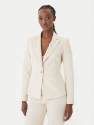 Rinascimento Marynarka CFC0128647003 Beżowy Regular Fit. Brązowe marynarki i żakiety Rinascimento, s, bez wzorów, z syntetyku, bez ramiączek. Za 679.99 zł.