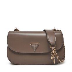 Torebka Guess. Brązowe torebki klasyczne Guess, z aplikacjami, klasyczne, bez dodatków. Za 359.99 zł.