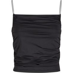 Damski tank top Urban Classics Waterfall. Czarne topy Urban Classics, bez wzorów, bez kołnierzyka, bez ramiączek. Za 93.00 zł.