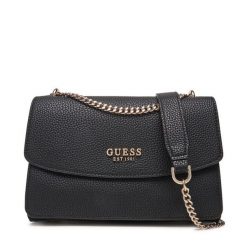 Torebka Guess. Czarne torebki klasyczne Guess, z aplikacjami, klasyczne, bez dodatków. Za 589.99 zł.