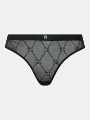 Hugo Figi 50527201 Czarny. Czarne figi Hugo, bez wzorów, z syntetyku. Za 79.99 zł.