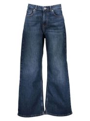 Pepe Jeans Dżinsy "Jaimy" - Loose fit - w kolorze granatowym rozmiar: W30/L30. Niebieskie jeansy Pepe Jeans, l, z aplikacjami, z jeansu, klasyczne, z podwyższonym stanem. Za 189.29 zł.