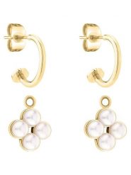 Tamaris Kolczyki-półkreole z zawieszkami rozmiar: onesize. Kolczyki Tamaris, szklane. Za 148.95 zł.