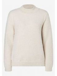 More & More Sweter w kolorze kremowym rozmiar: 44. Brązowe swetry More & More, bez wzorów, bez ramiączek. Za 127.35 zł.