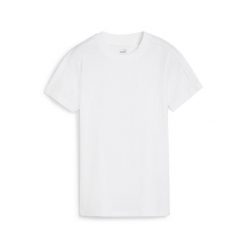 Koszulka damska HER PUMA White. Białe t-shirty sportowe Puma, xs, bez wzorów, z bawełny, bez ramiączek, na jogę i pilates. Za 176.00 zł.