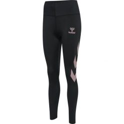 Legginsy damskie Hummel Paris. Czarne legginsy Hummel, bez wzorów, sportowe. Za 211.50 zł.