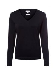 Brookshire Sweter Kobiety drobna dzianina niebieski, S. Niebieskie swetry brookshire, s, bez wzorów, z dzianiny, bez ramiączek. Za 199.95 zł.