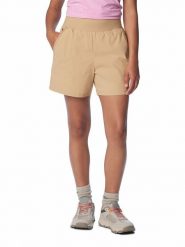 Columbia Szorty funkcyjne "Leslie Falls™" w kolorze beżowym rozmiar: XL. Brązowe szorty sportowe Columbia, bez wzorów, z materiału, outdoorowe. Za 105.63 zł.