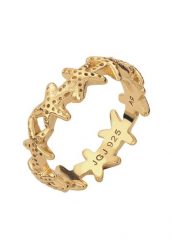 Elli Pierścionek Damski Rozgwiazda 925 Sterling Silver Pierścionki 1 ct. Szare pierścionki Elli, srebrne. Za 163.99 zł.
