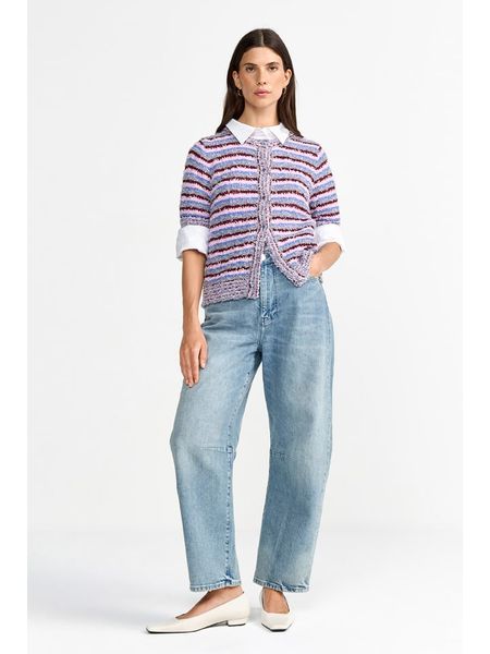 Rich & Royal Kardigan w kolorze jasnoróżowym rozmiar: M. Różowe swetry Rich & Royal, m, bez wzorów, bez ramiączek. Za 260.99 zł.